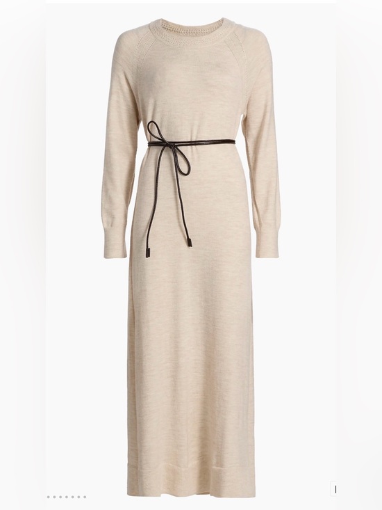 rag & bone Dresses & Skirts - rag & bone Loren Wool-Blend Self-Belt Maxi Dress